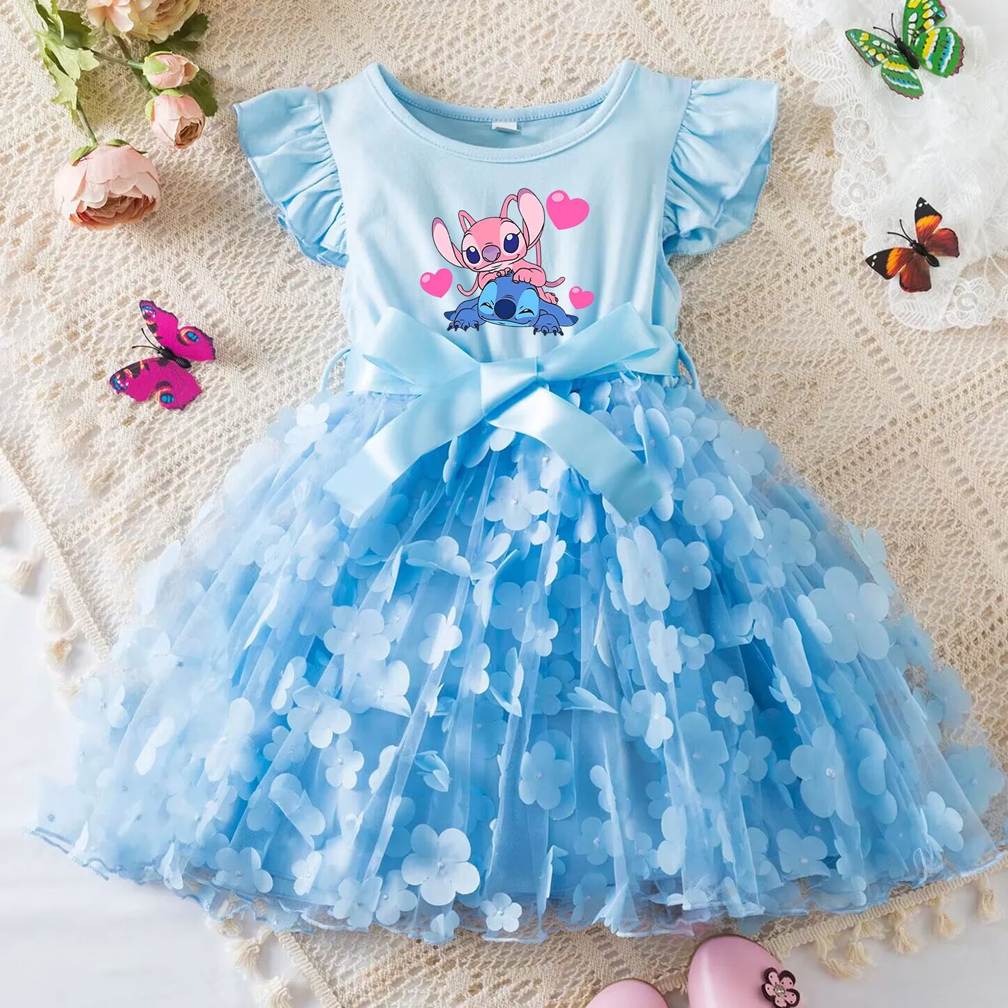 Dívčí šaty Stitch