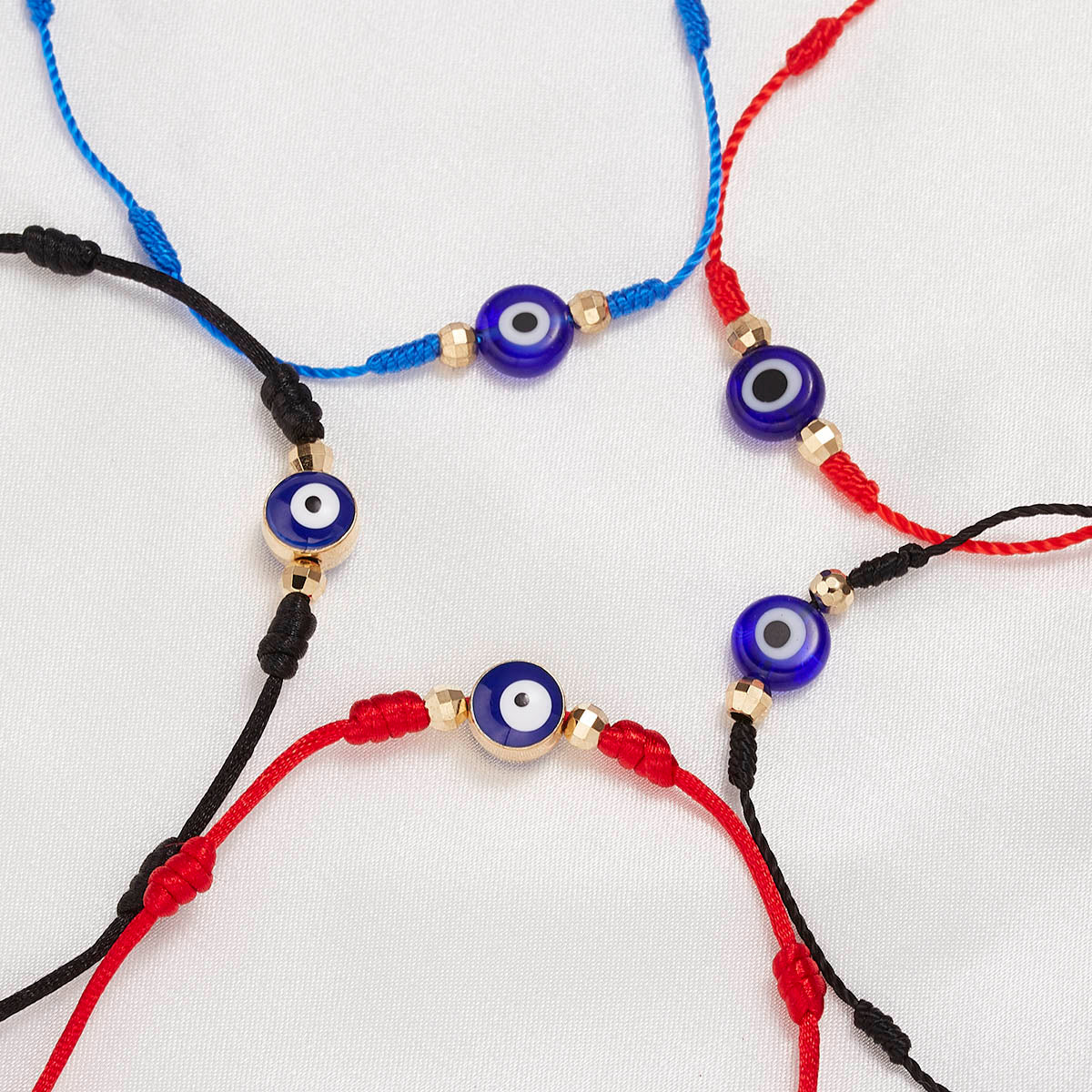 Náramek evil eye 6 ks