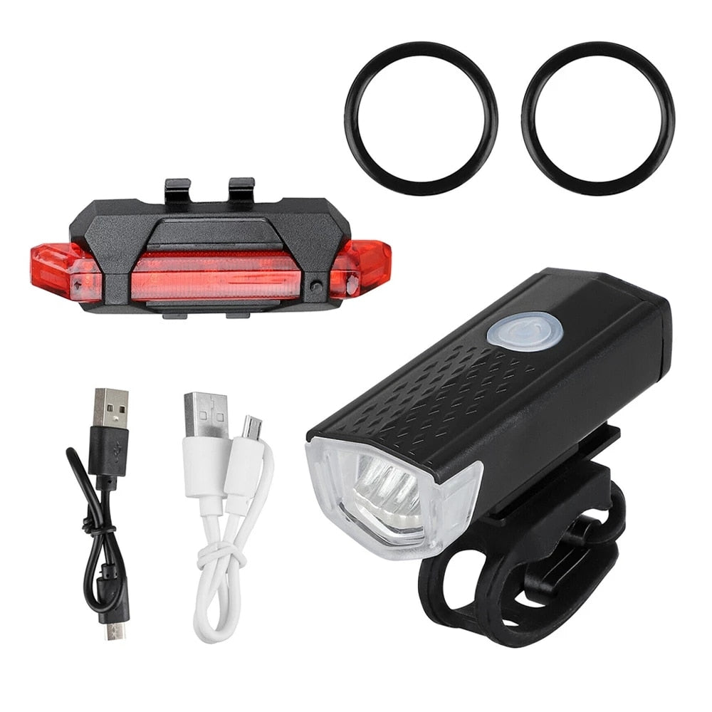 Světlo na kolo s USB nabíjením