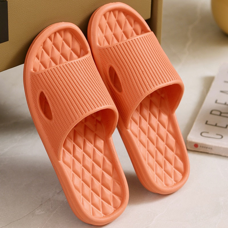 Unisex jednobarevné pantofle