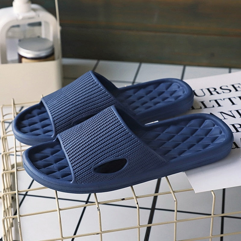 Unisex jednobarevné pantofle