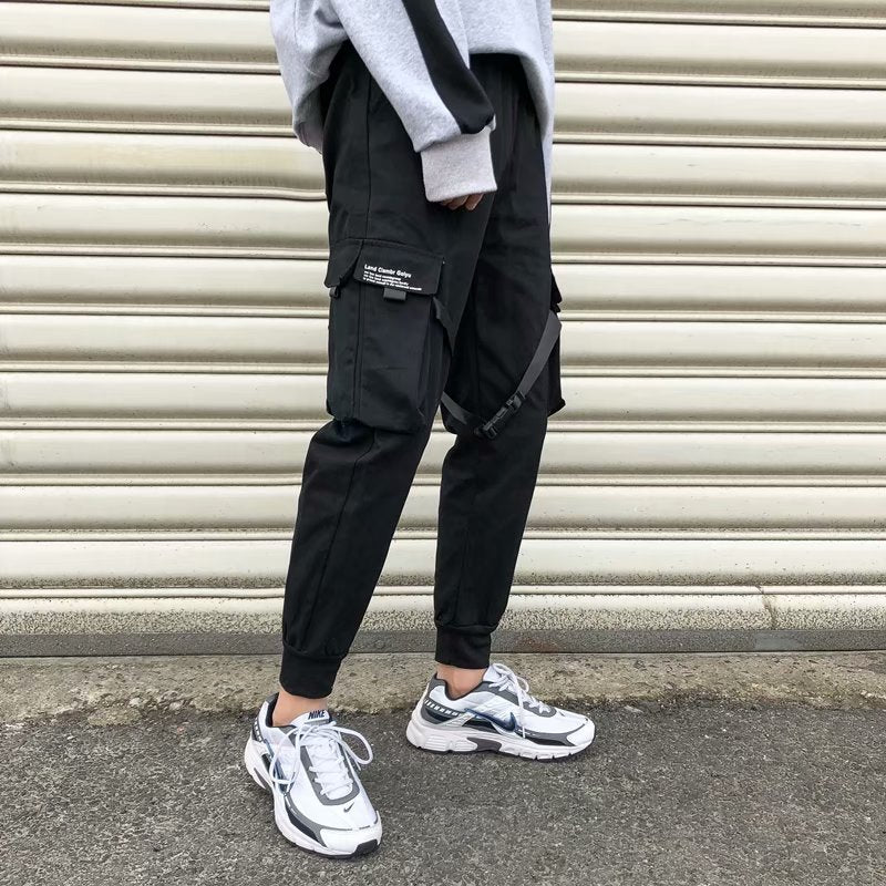 Pánské streetwear cargo kalhoty
