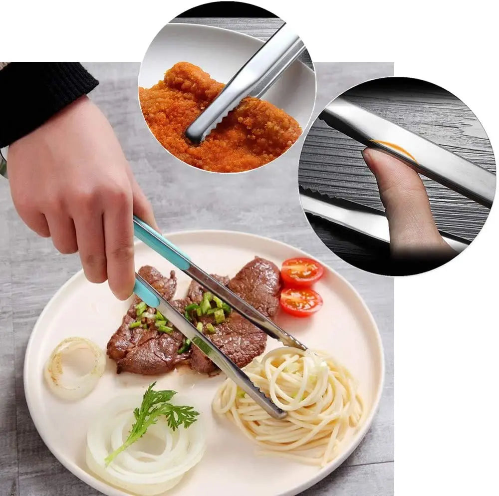 Nerezové kleště na grilování