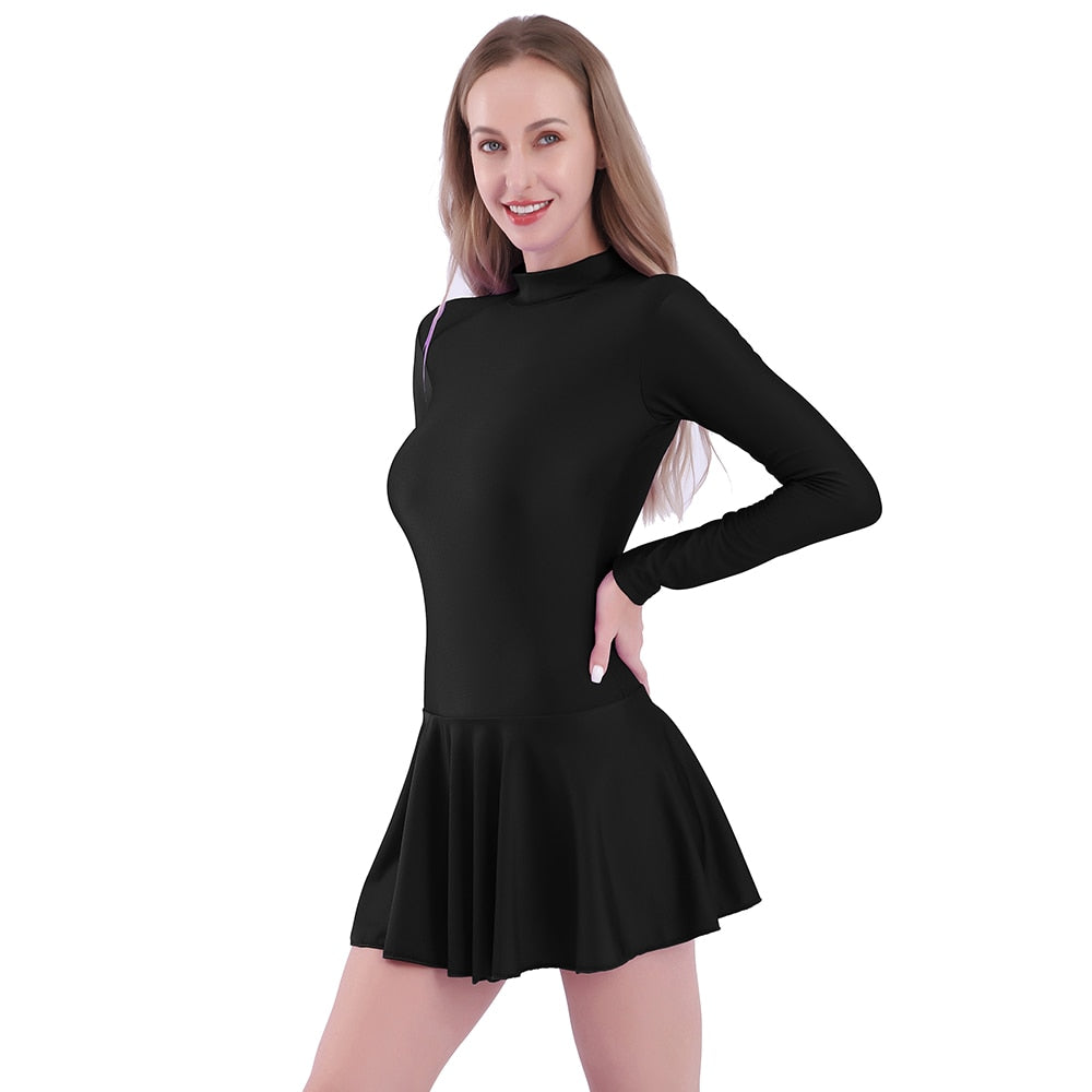Dámský baletní trikot se sukní