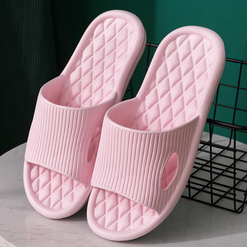 Unisex jednobarevné pantofle