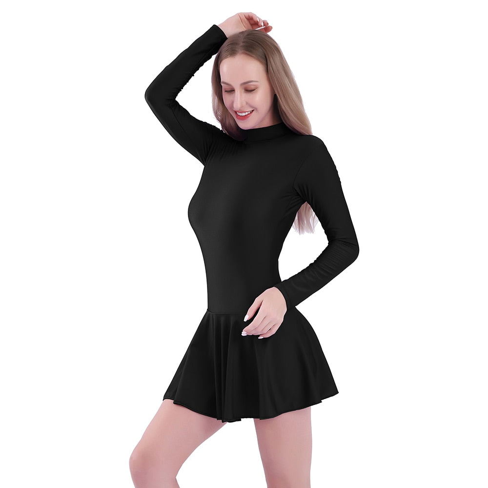 Dámský baletní trikot se sukní