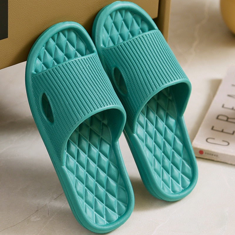 Unisex jednobarevné pantofle