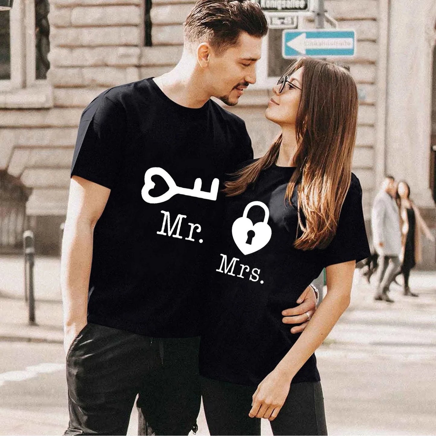 Triko pro páry Mr. Mrs.