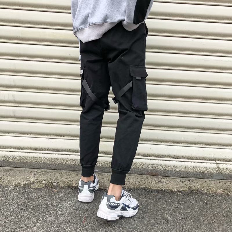 Pánské streetwear cargo kalhoty