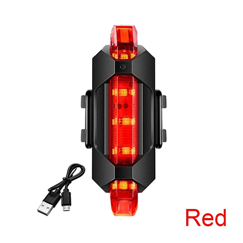 Světlo na kolo s USB nabíjením