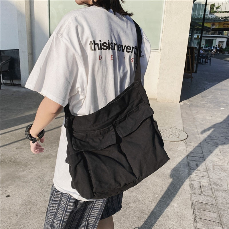 Unisex cargo kabelka