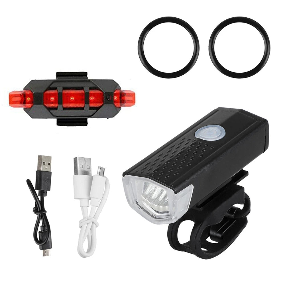 Světlo na kolo s USB nabíjením
