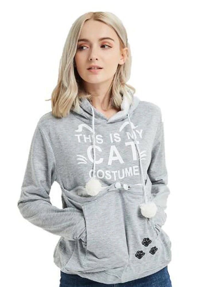 Unisex mikina s kapsou pro psy