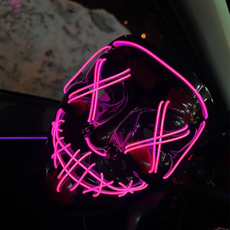 Neonová Led maska