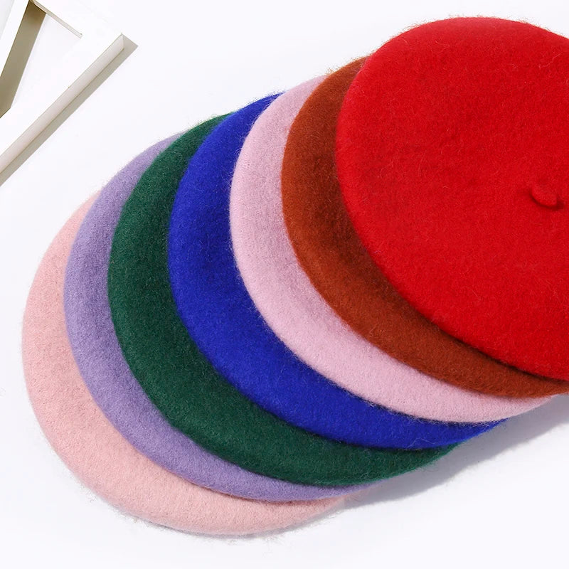 Dámský vlněný beret