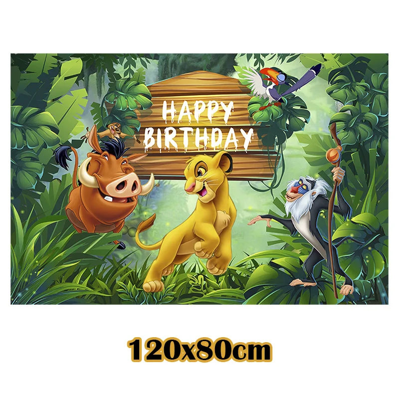 Doplňky na oslavu Lví král