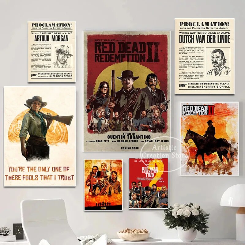 Plakát Red Dead Redemption