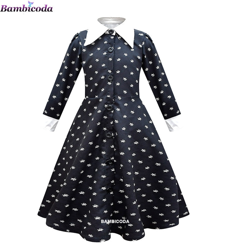 Dívčí kostým Wednesday