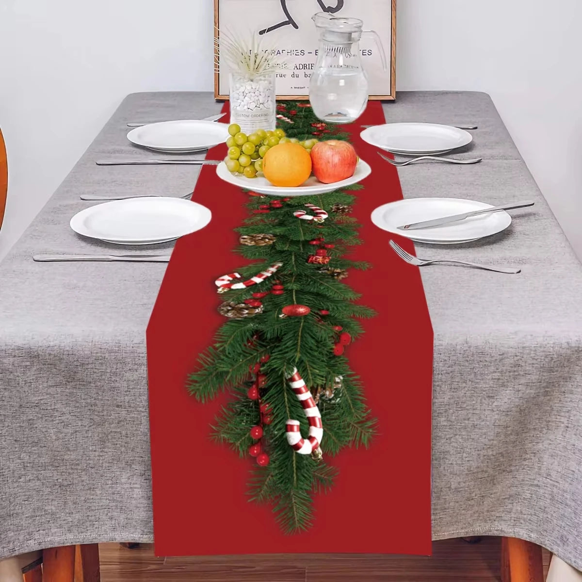 Vánoční běhoun na stůl