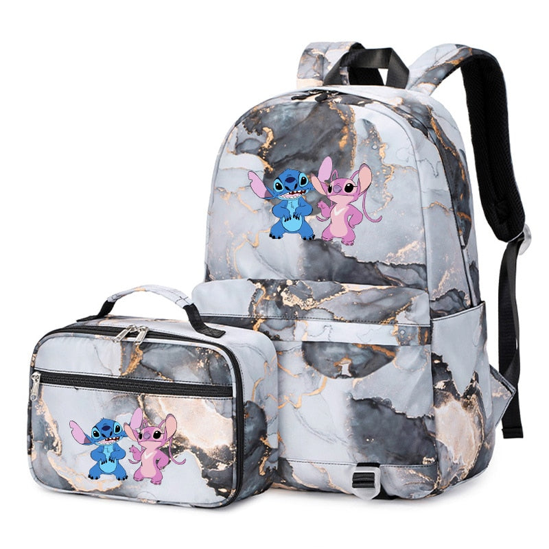 Školní batoh a taška na oběd Stitch