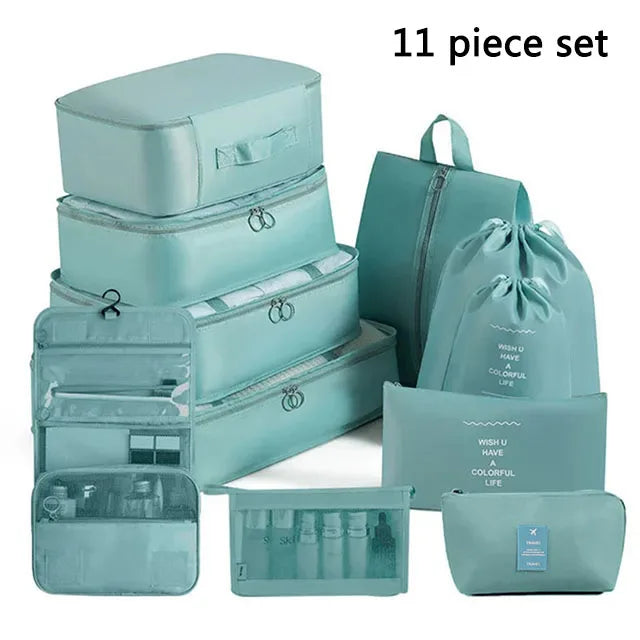 Set organizérů do kufru 11 ks