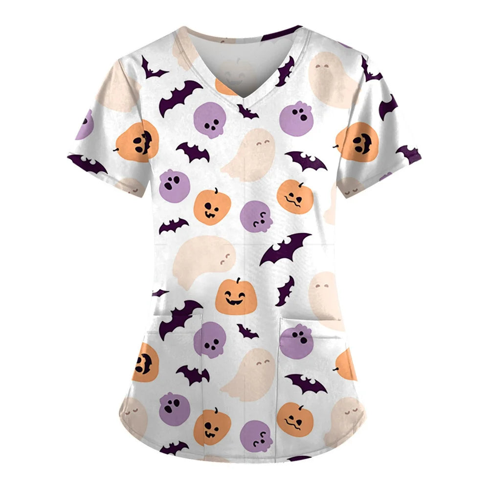 Dámské triko se vzorem Halloween