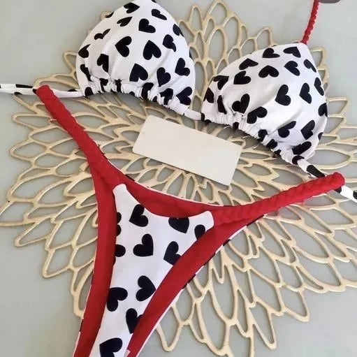 Dámské bikiny se vzorem