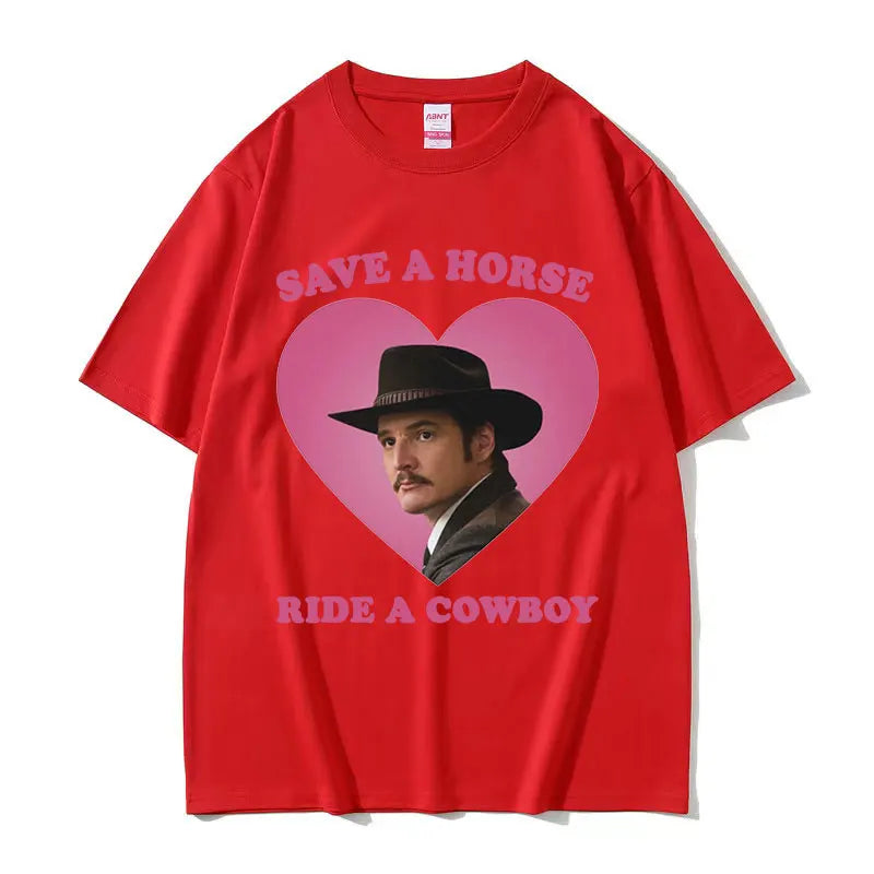 Triko Pedro Pascal Save a horse