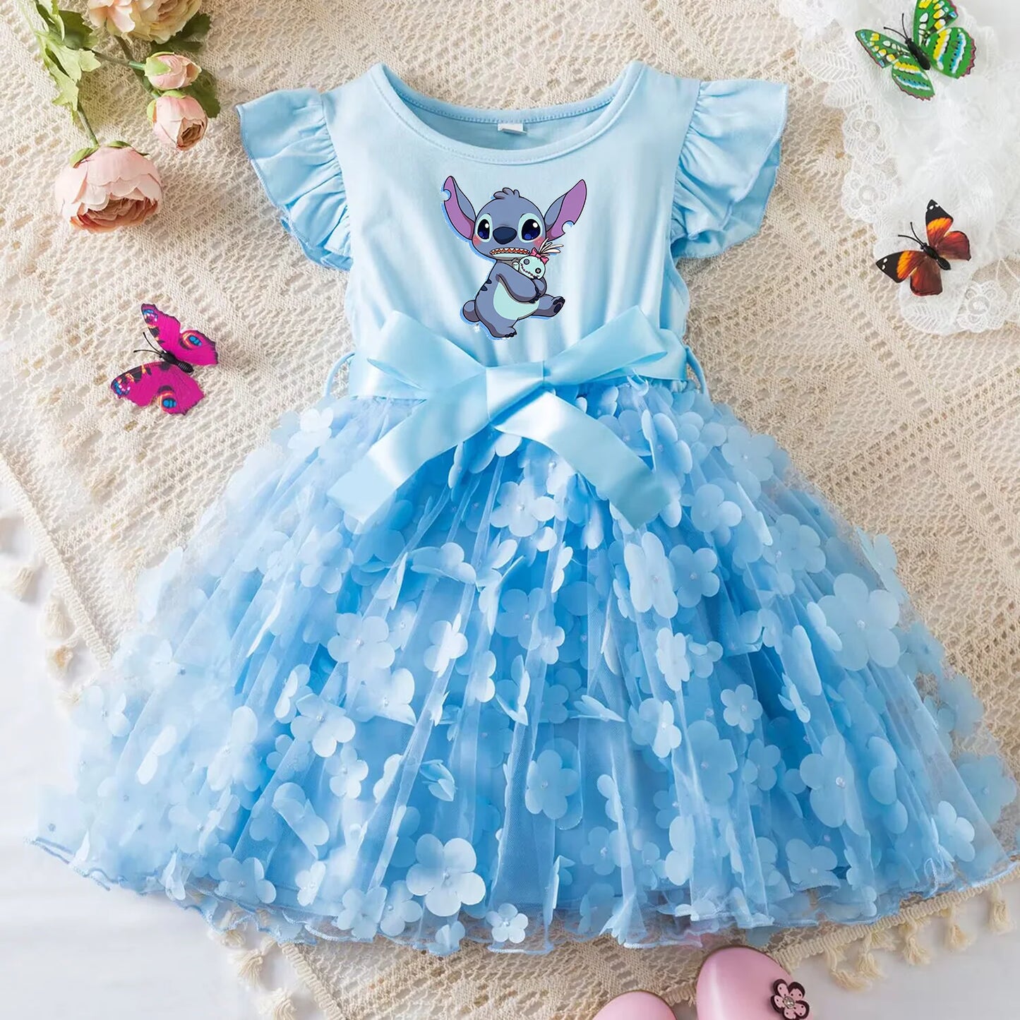 Dívčí šaty Stitch
