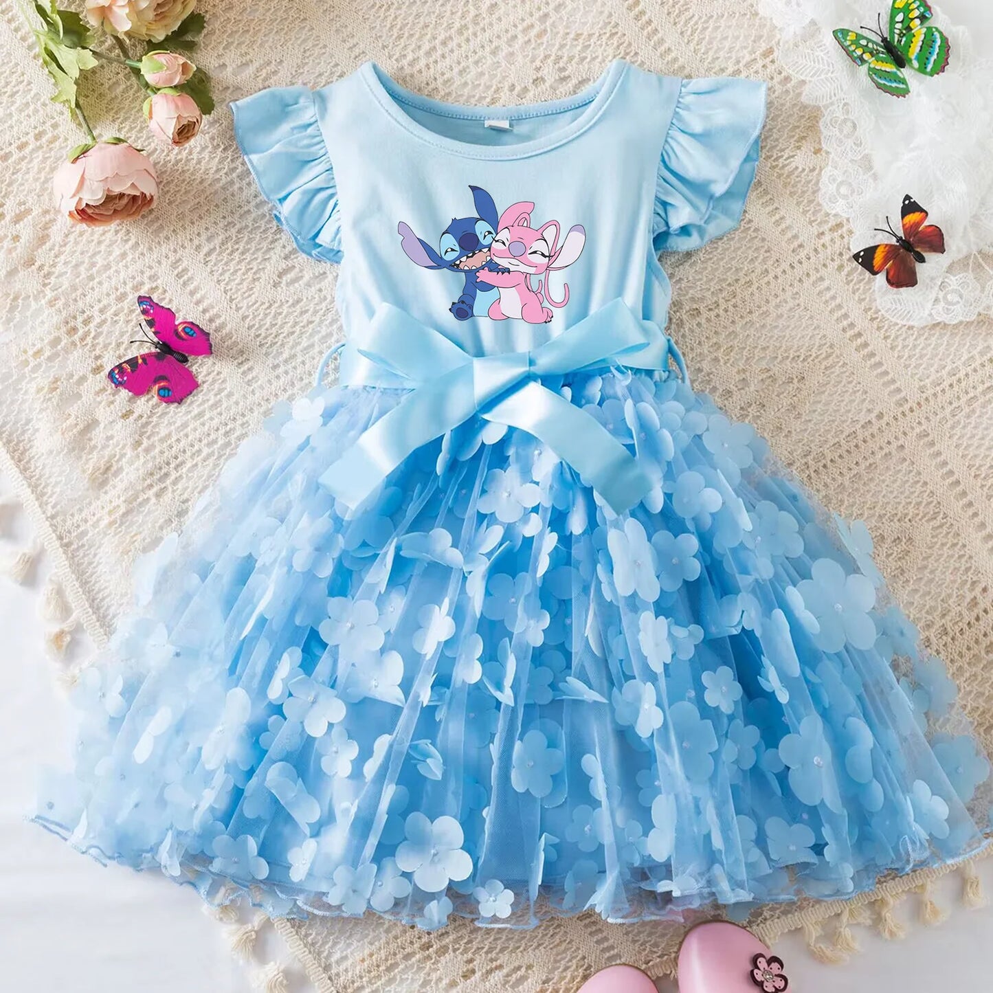 Dívčí šaty Stitch