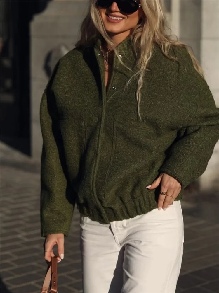 Dámský elegantní bomber