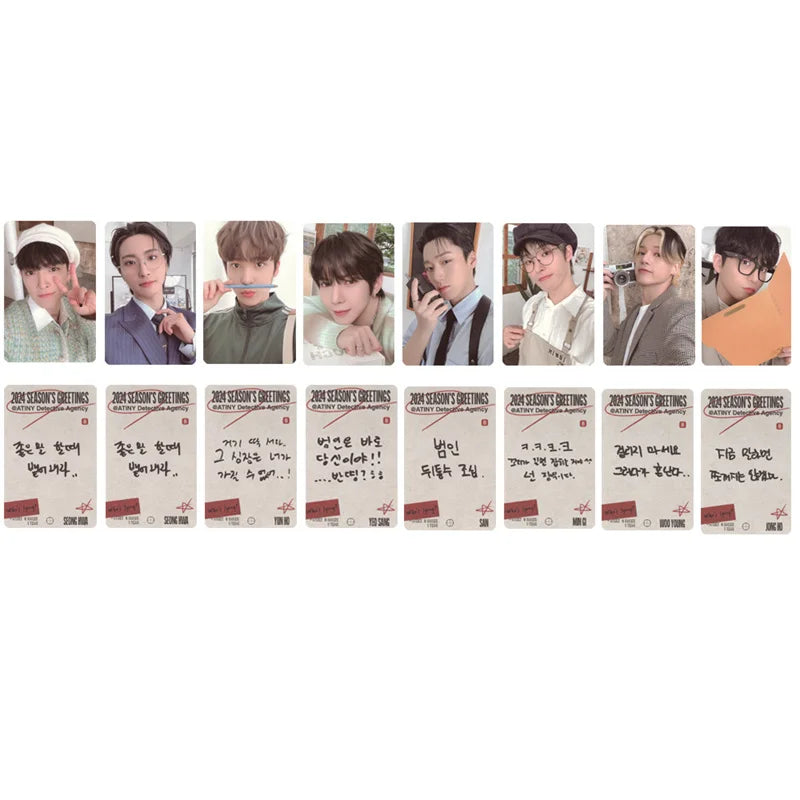 Lomo karty ATEEZ