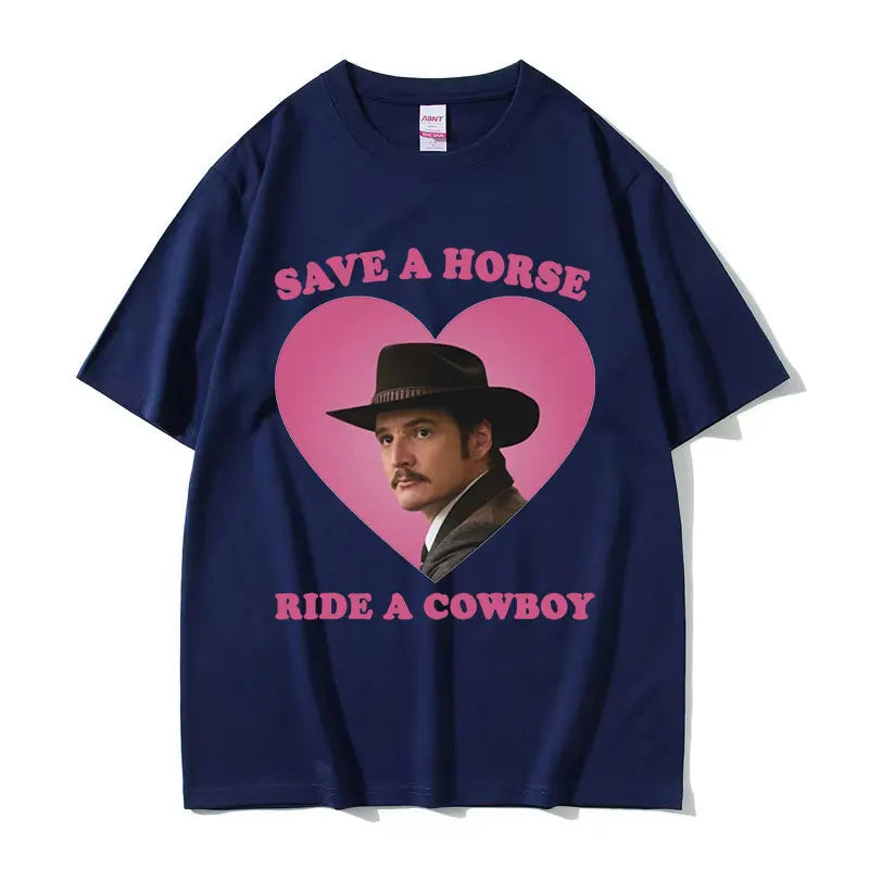 Triko Pedro Pascal Save a horse