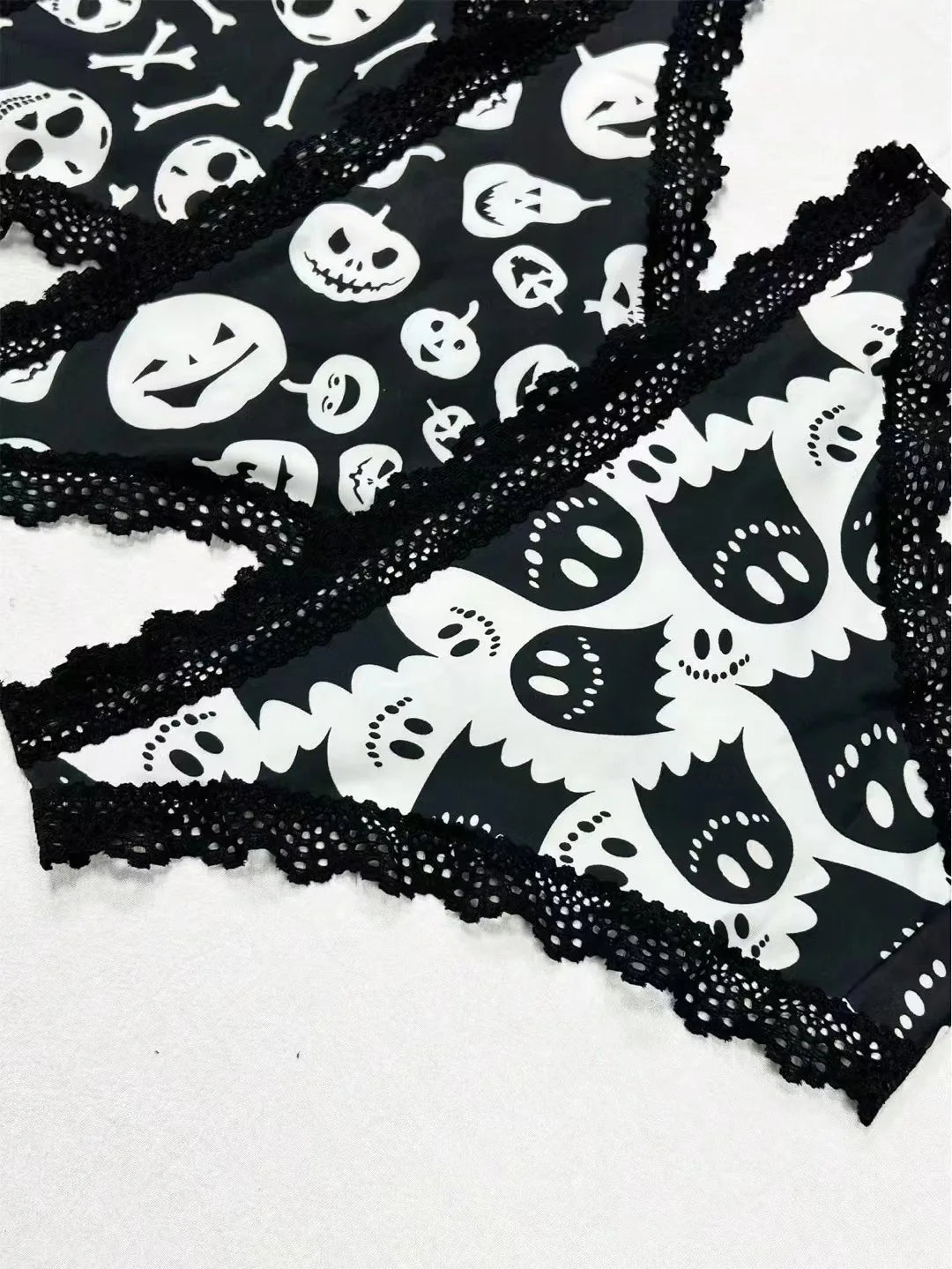Kalhotky Halloween s krajkou