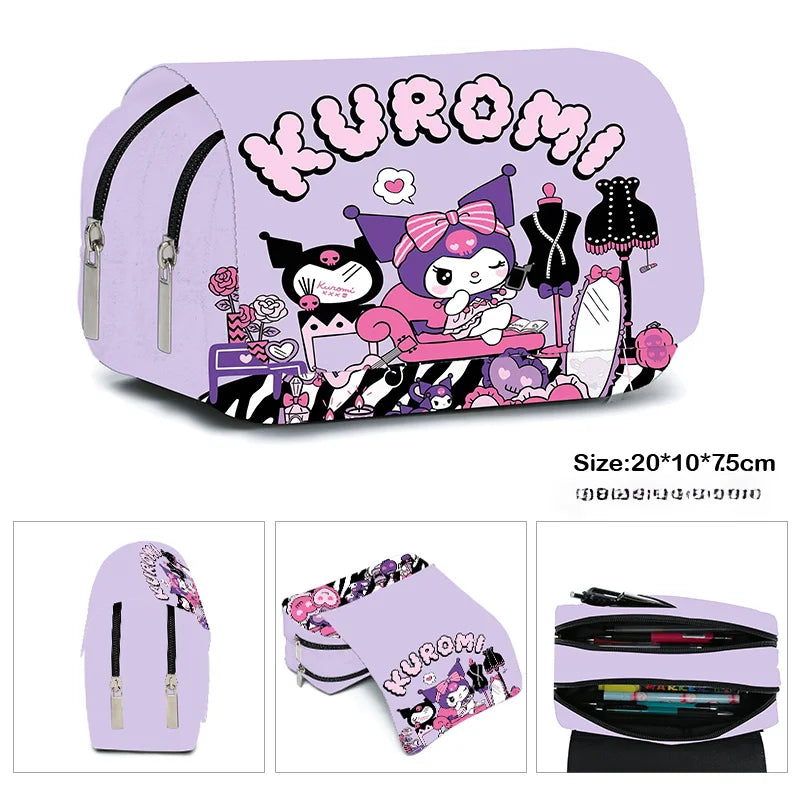 Školní batoh a penál Kuromi