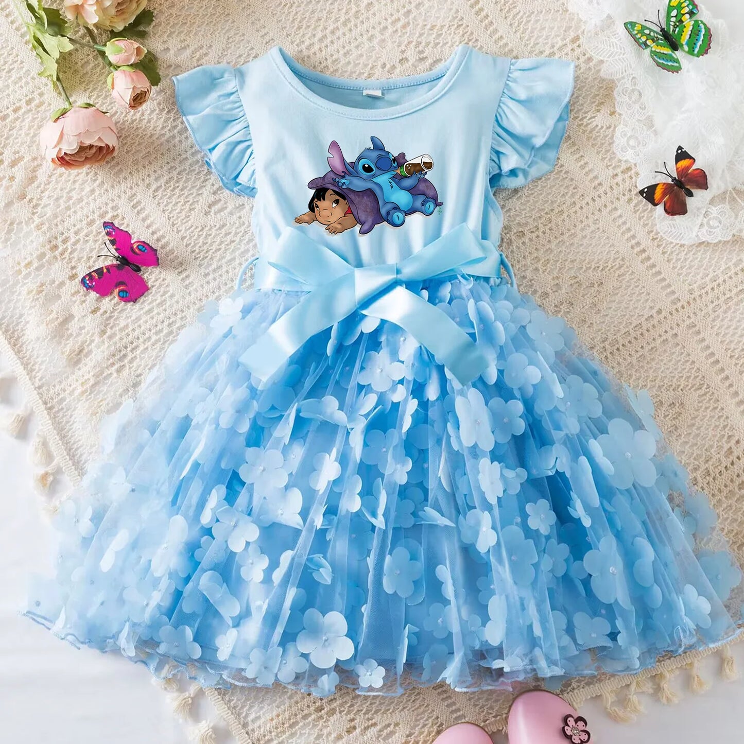 Dívčí šaty Stitch