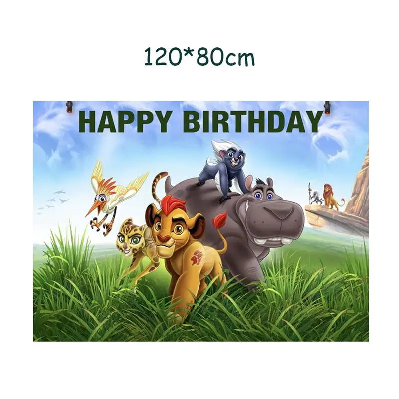 Doplňky na oslavu Lví král