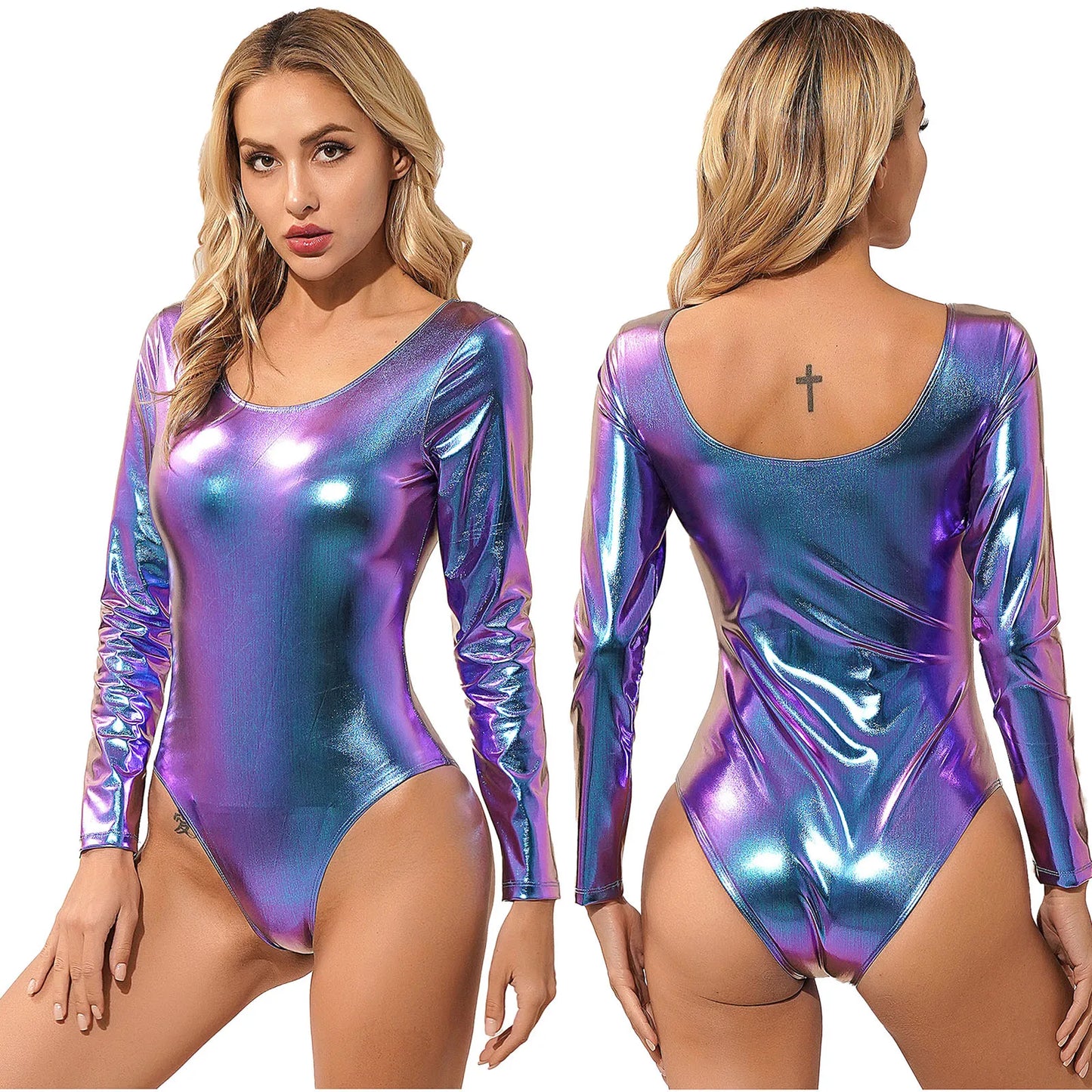 Dámské metalické body