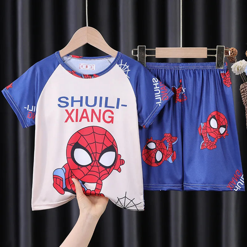 Dětské letní pyžamo Spiderman
