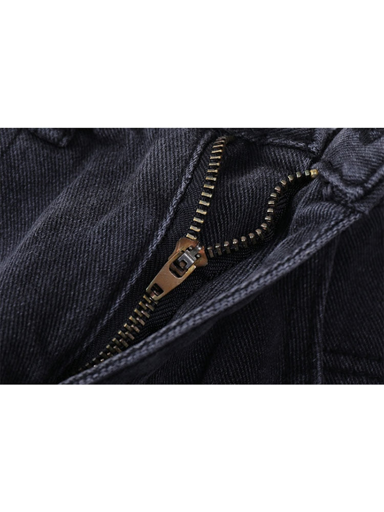 Dámské denim kraťasy