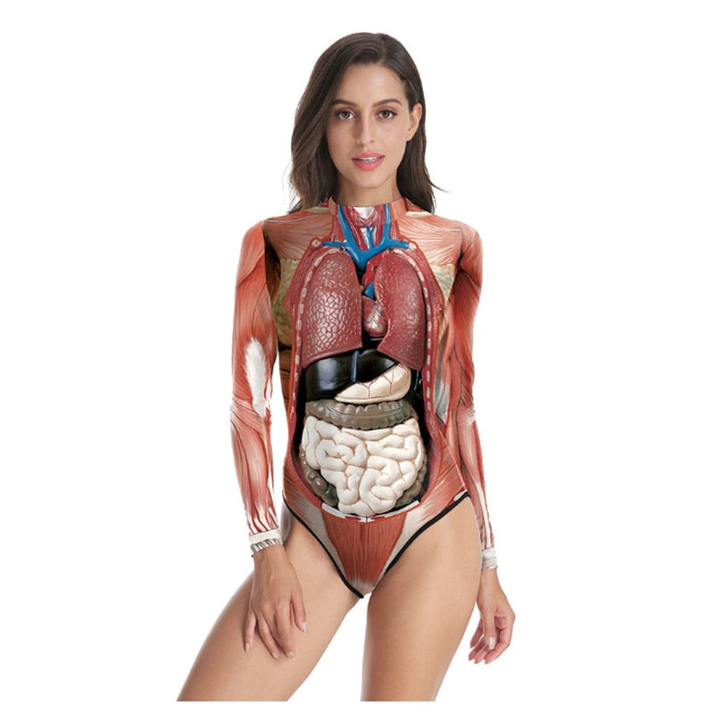Unisex kostým Anatomie