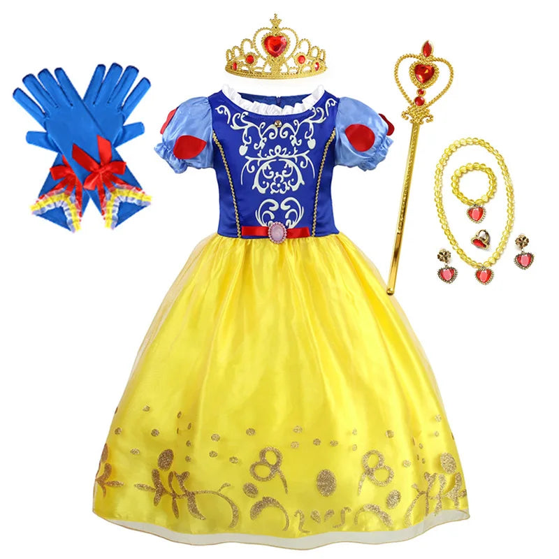 Dívčí kostým pro princezny