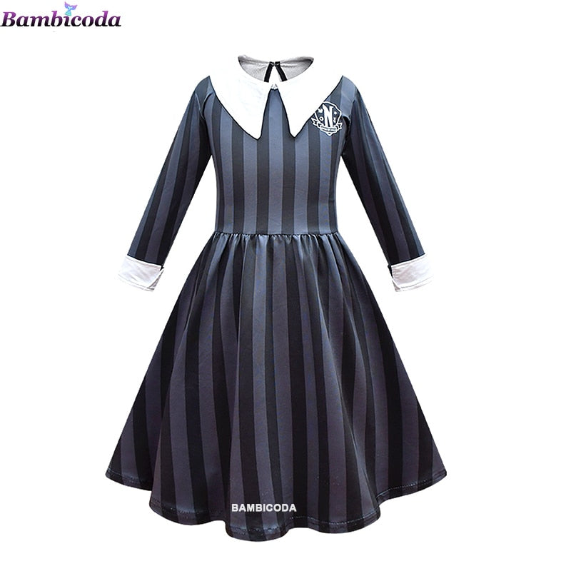 Dívčí kostým Wednesday