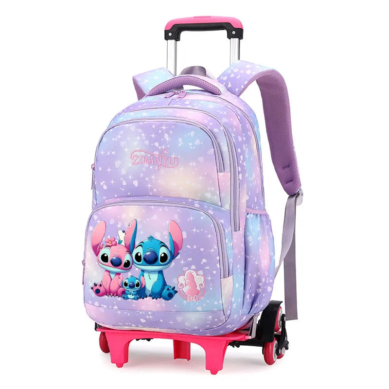 Batoh s potiskem Stitch na kolečkách