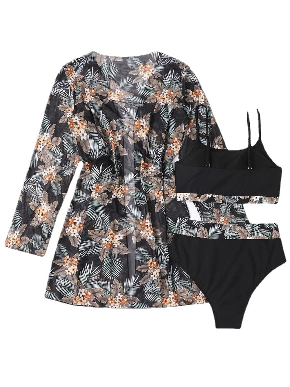 Dámské bikiny s přehozem
