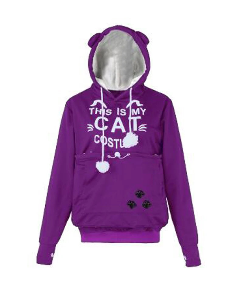 Unisex mikina s kapsou pro psy