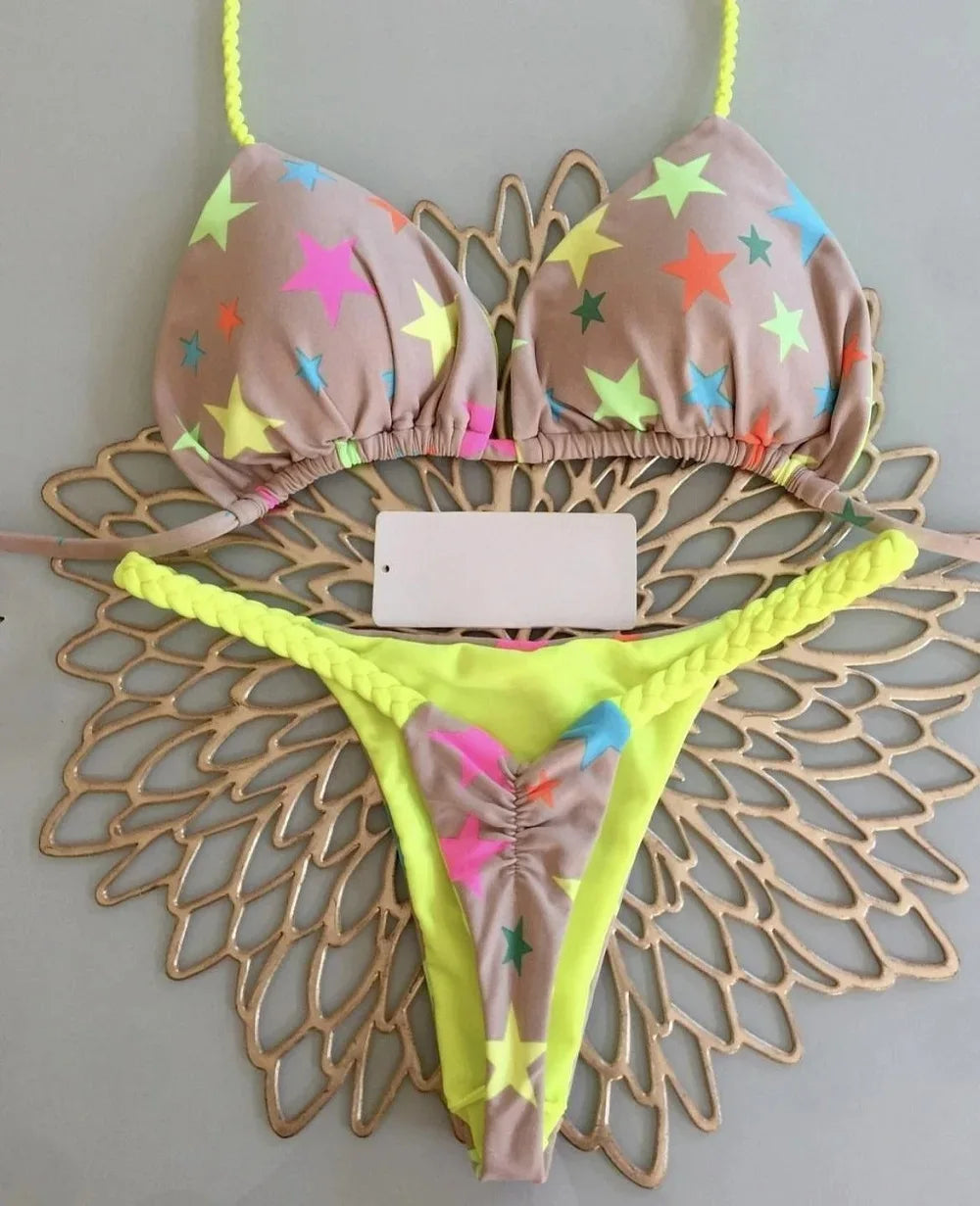Dámské bikiny se vzorem