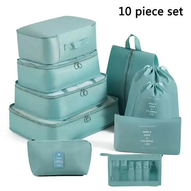Set organizérů do kufru 11 ks