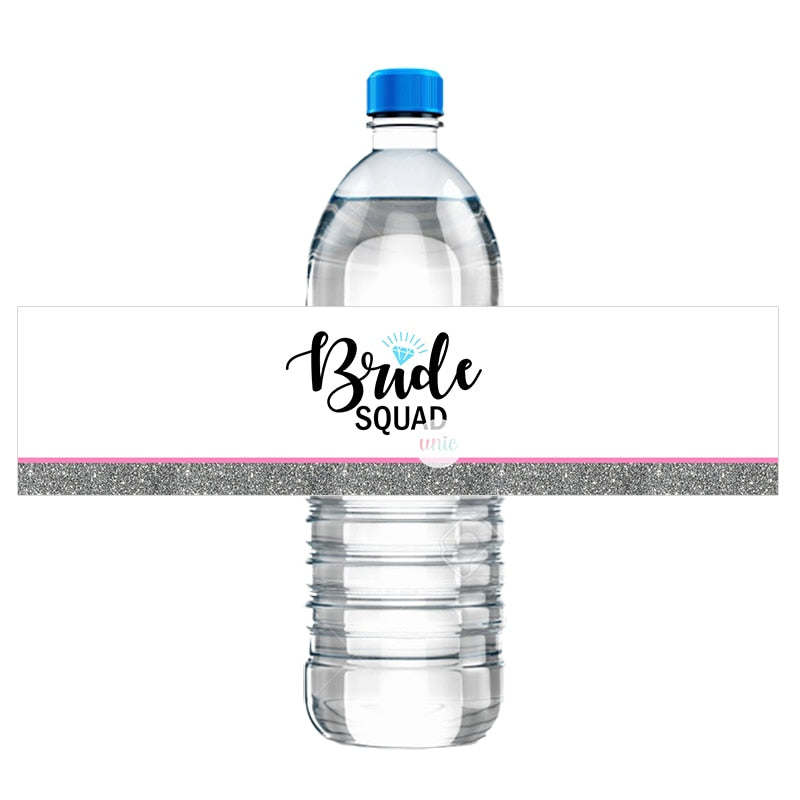 Dekorace na láhev Team Bride