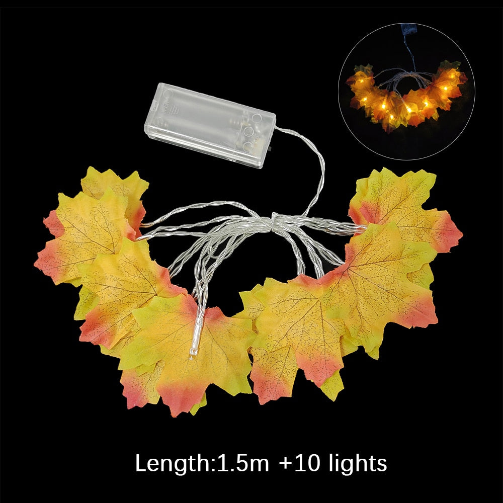 LED světla listy